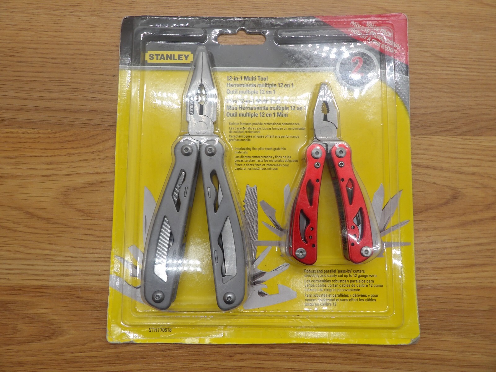 Stanley Multi-Tool Set 12-in-1 Stainless Steel – Multi Tool & Mini Multi Tool