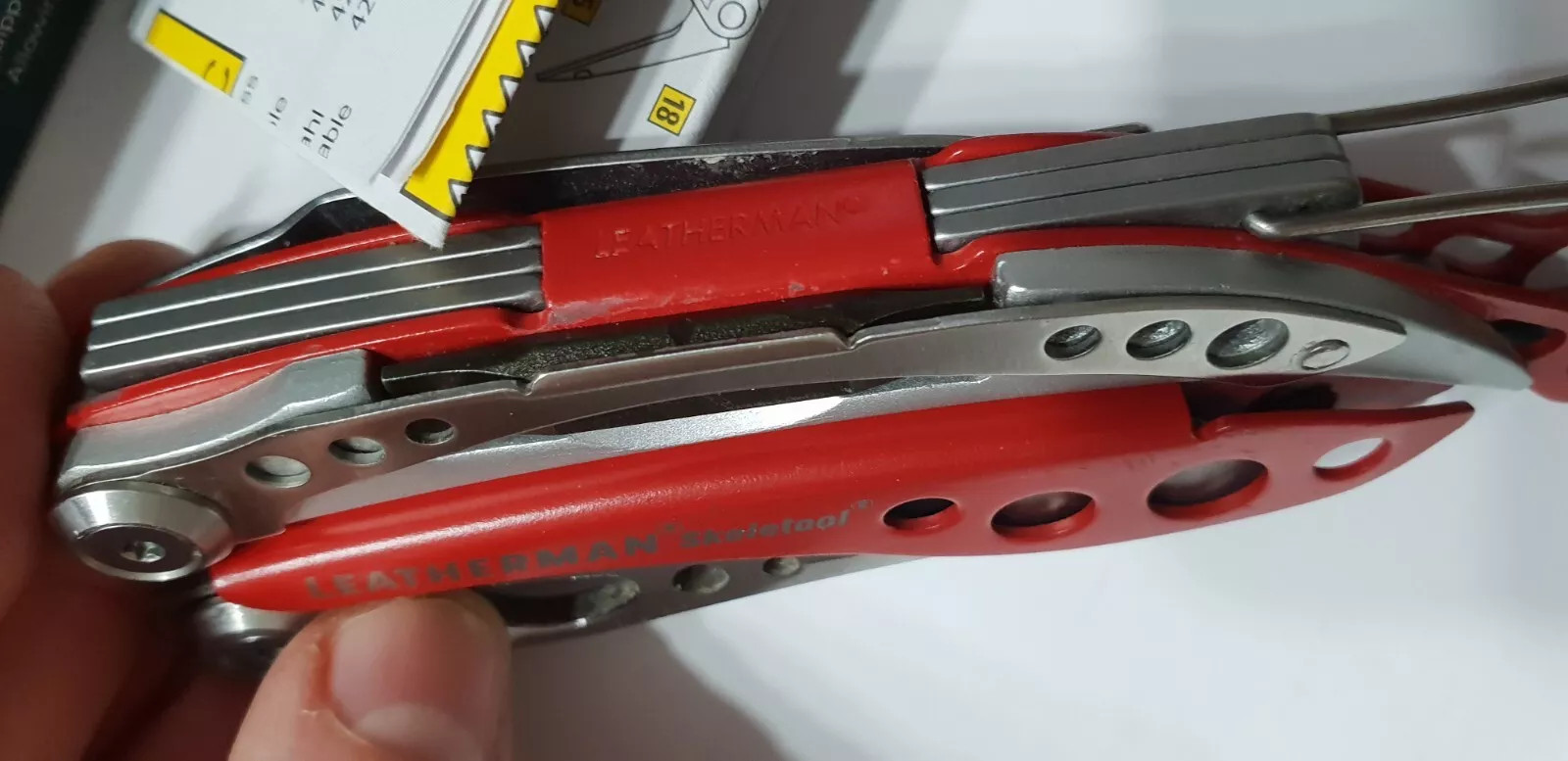 🔥 Leatherman Skeletool New Retired Rare Red (Not Rx) Limited Edition Very Rare