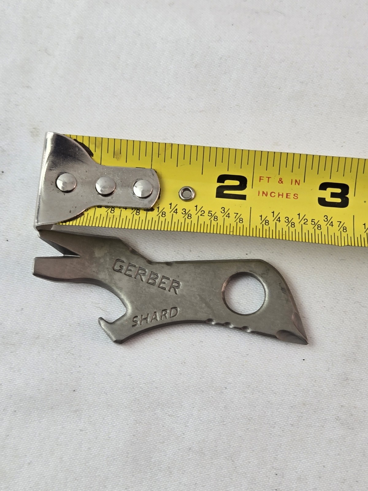 Gerber Gear Shard 7-in-1 Keychain Bottle Opener Multitool With Screwdriver