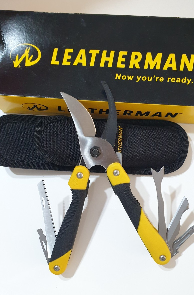 🔥🔥🔥 Leatherman Hybrid Multi Tool Pruner Shears Very Rare Retired New in Box