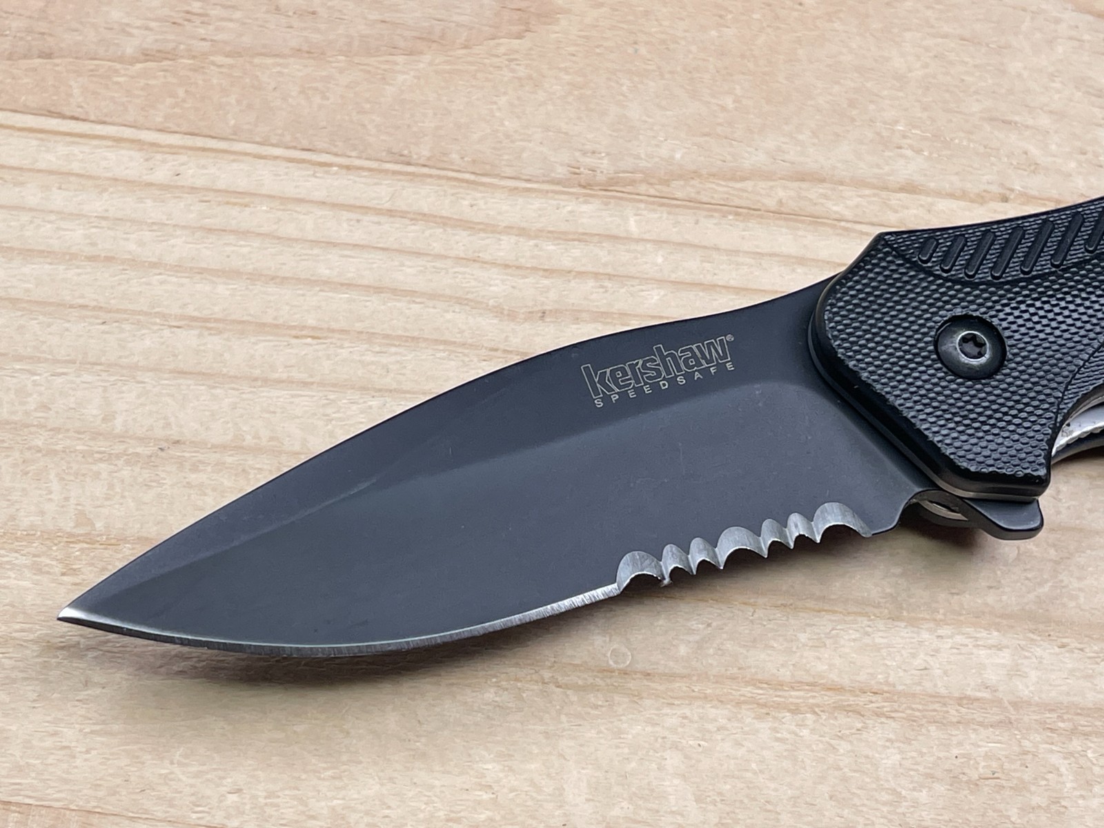 Kershaw 1605CKTST Clash Black A/O SpeedSafe Ken Onion Folding Pocket Knife