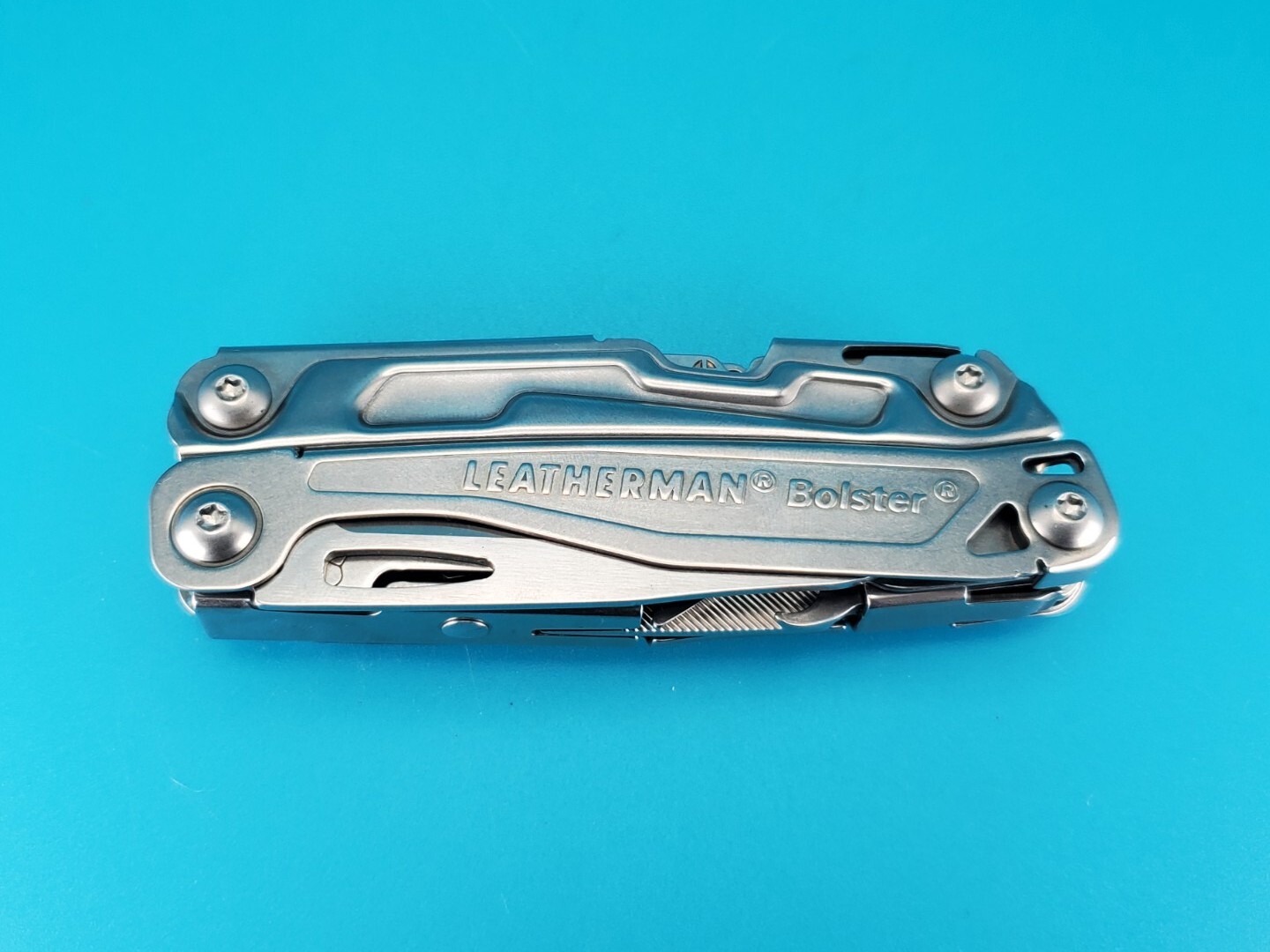 Leatherman Bolster 13 Tool Stainless Steel Multi-Tool!