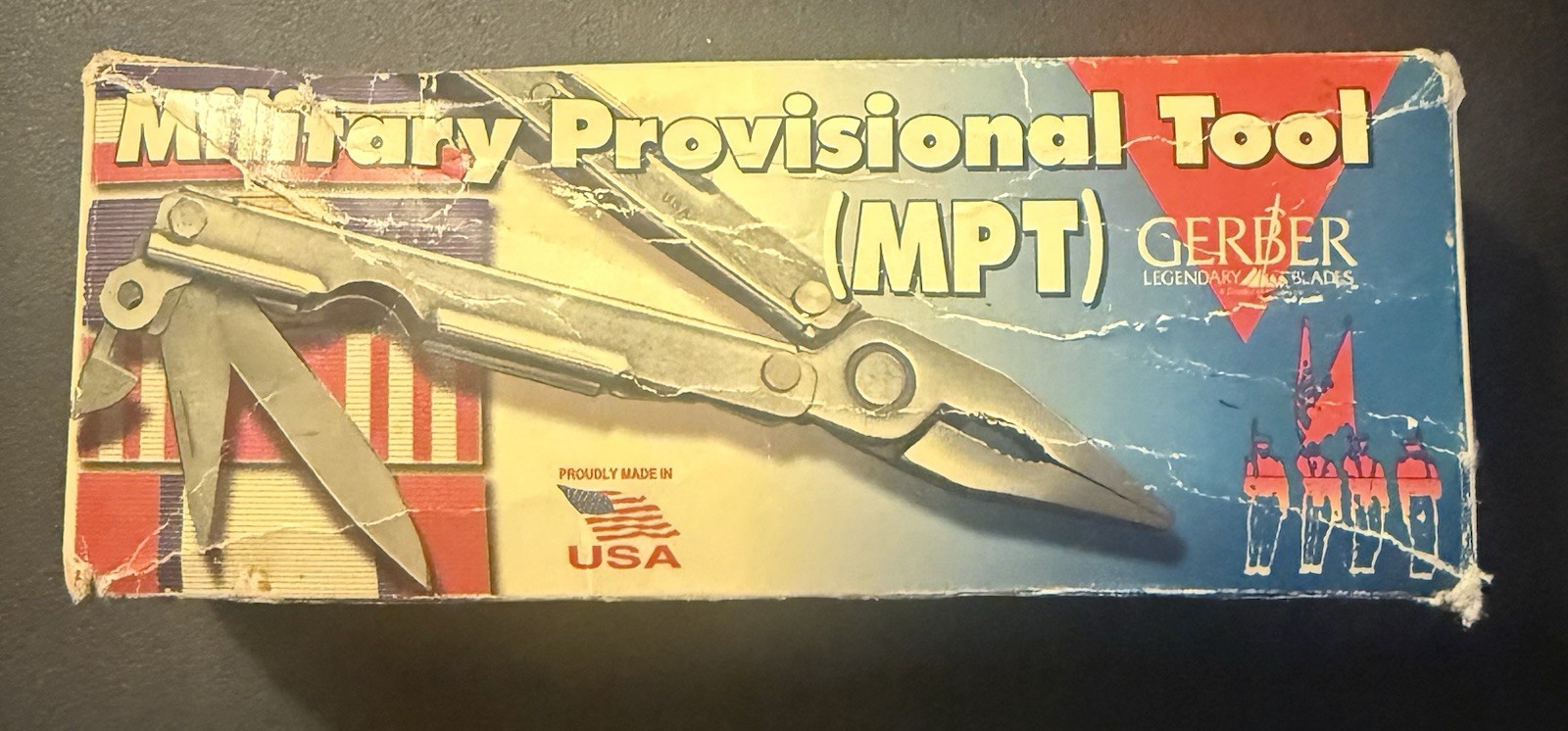 Vtg Gerber USA MPT 55511 Military Provisional Tool & Sheath Plier Multi-Tool