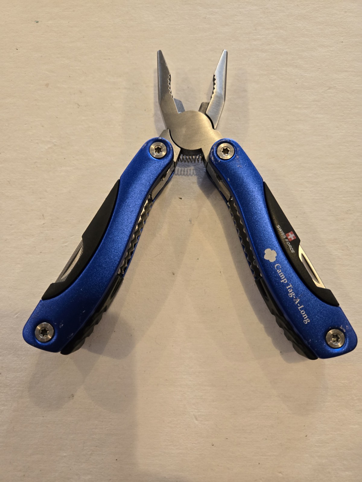 Swiss Force Multi Tool 10 Functions, Blue – (TSA Confiscated)