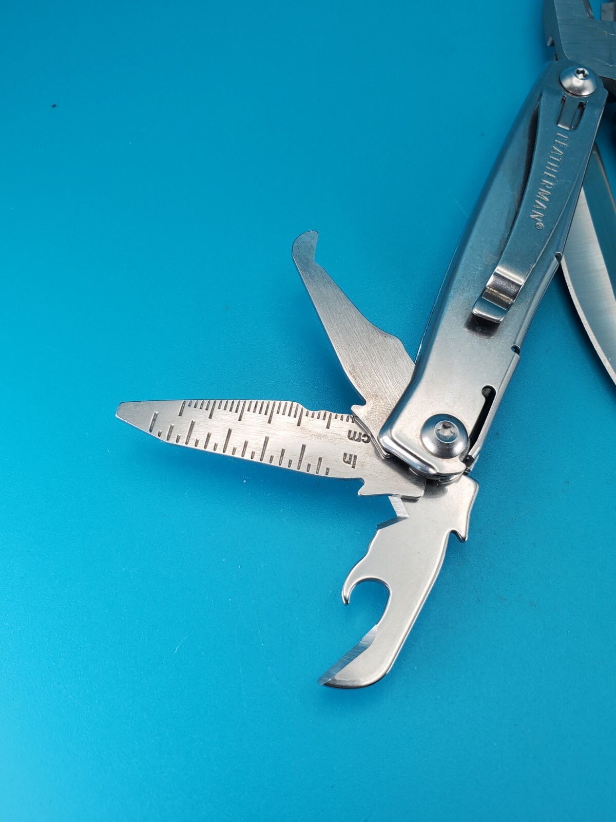 Leatherman Rev 3.8″ Multi-Tool, Stainless! OHIO CONTRACTORS ASSOCIATION