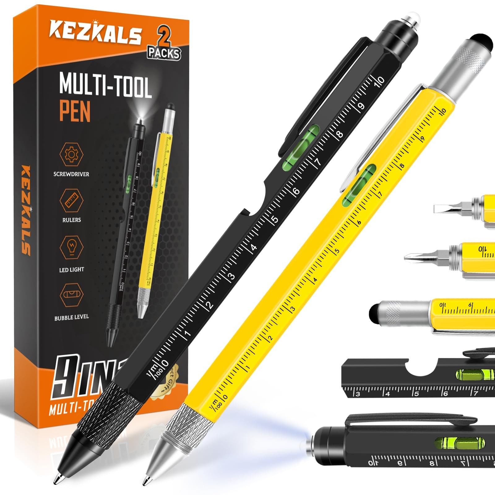 9 In 1 Multitool Pen Set Gifts For Men Boyfriend Husband Anniverary