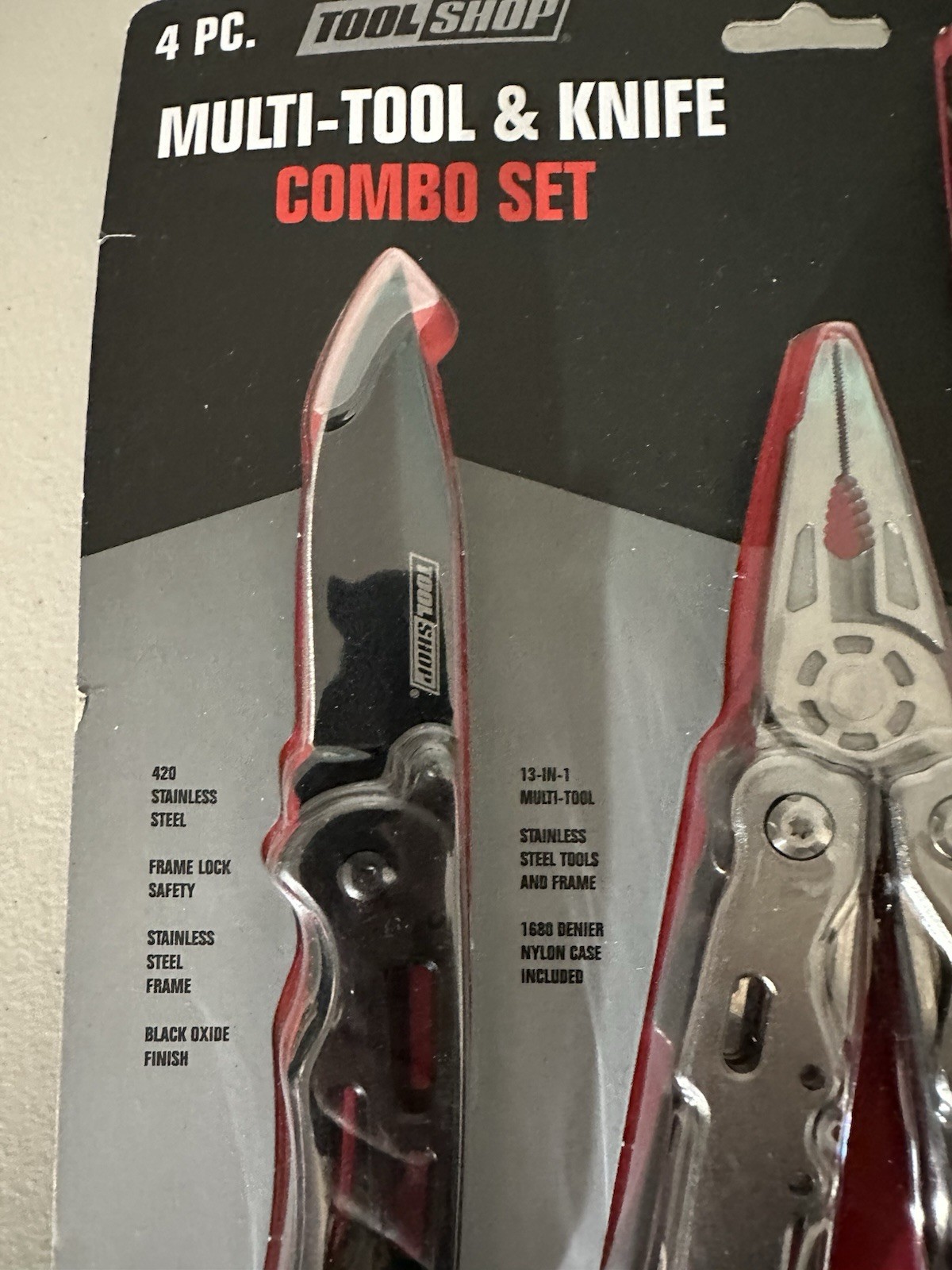 Multi-Tool &Knife Combo Set