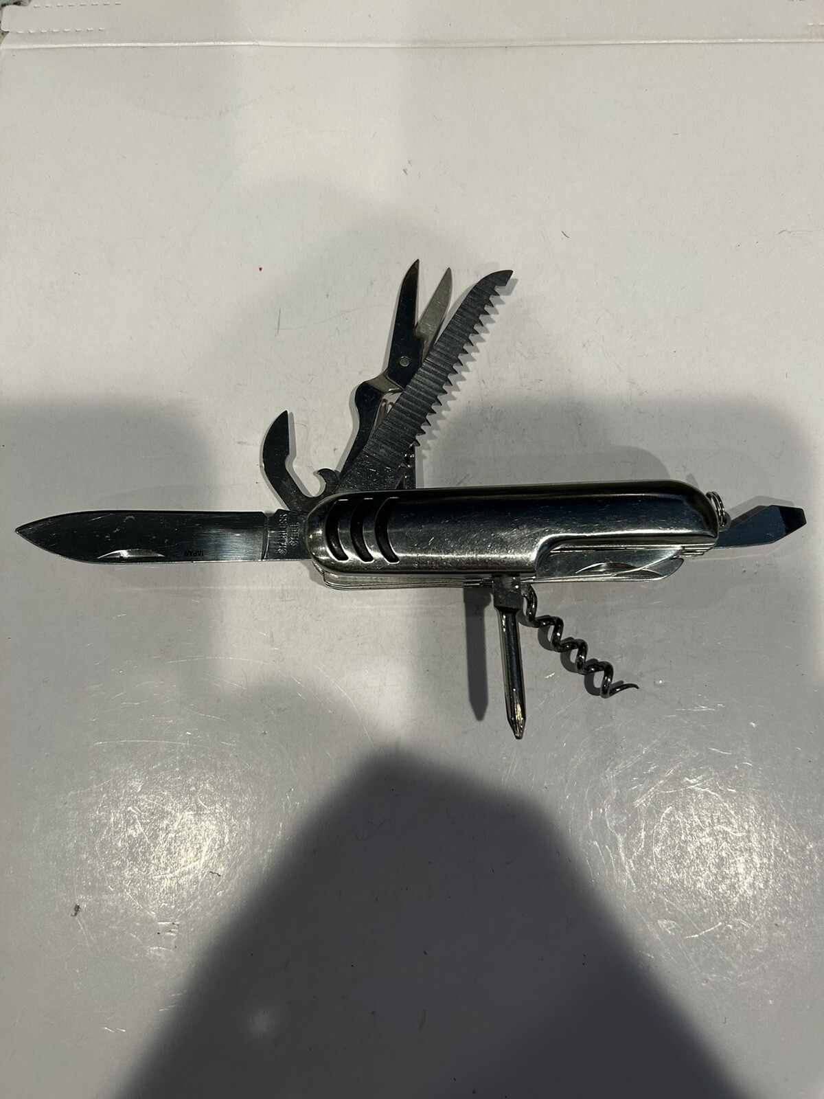 Pocket Knife Multi Tool Blade Stainless Steel Unbranded