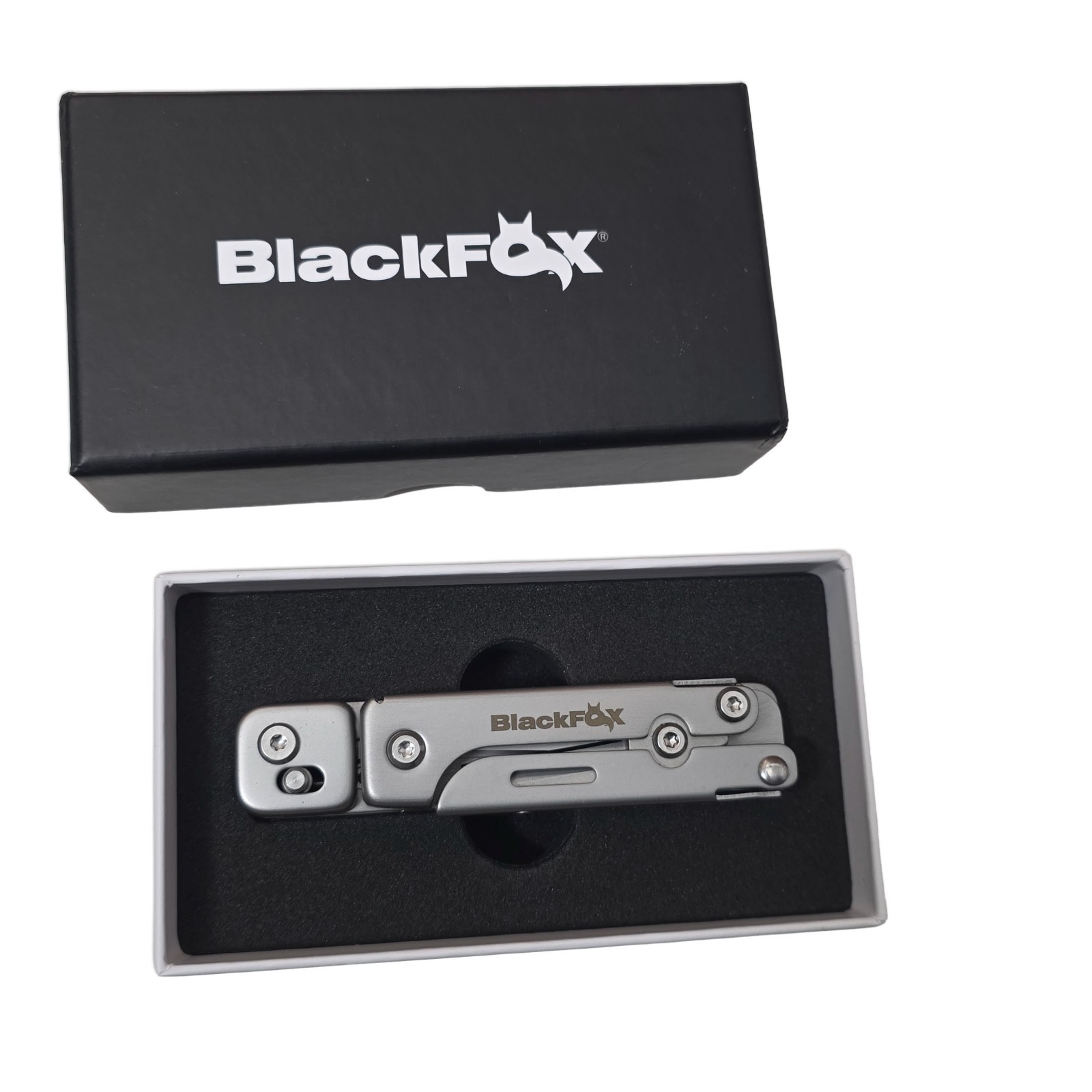 BlackFox BF-207 Multi Tool 13-in-1 EDC Stainless Steel Pocket Clip