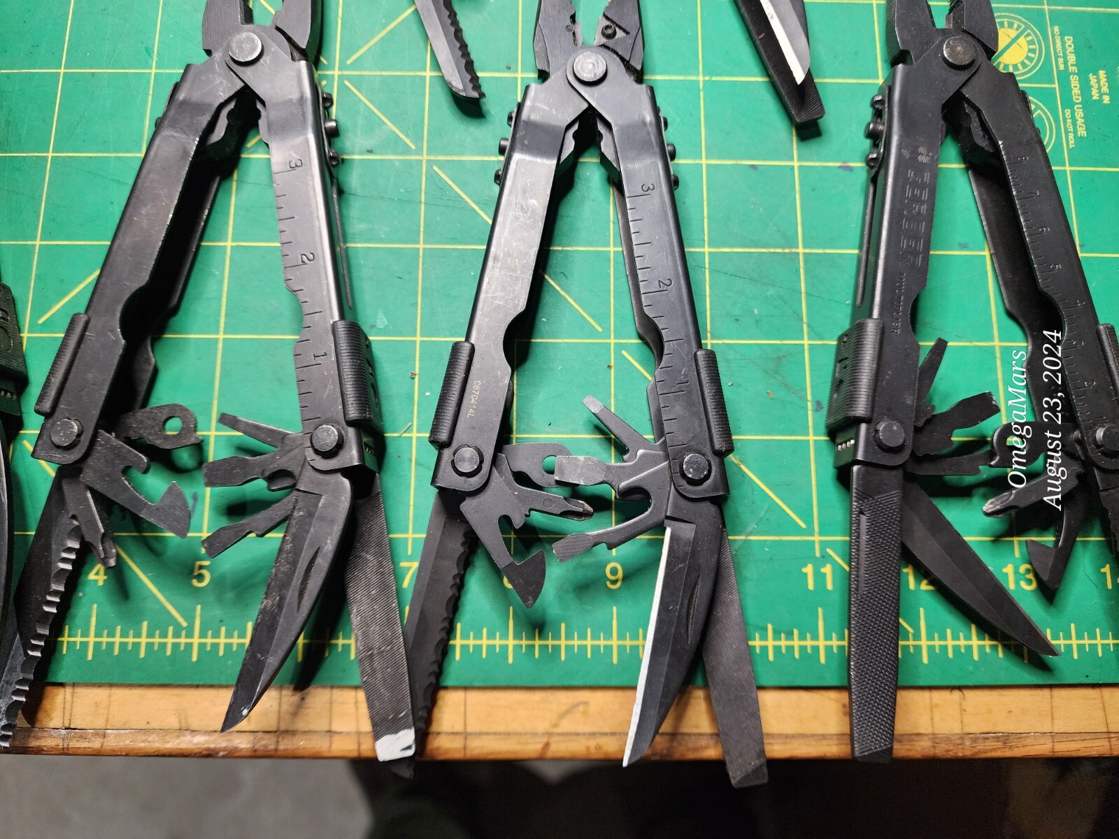 Gerber black MP 600 x1(ONE) per. Multi-Plier 600 Excellent, W/ Sheath, READ