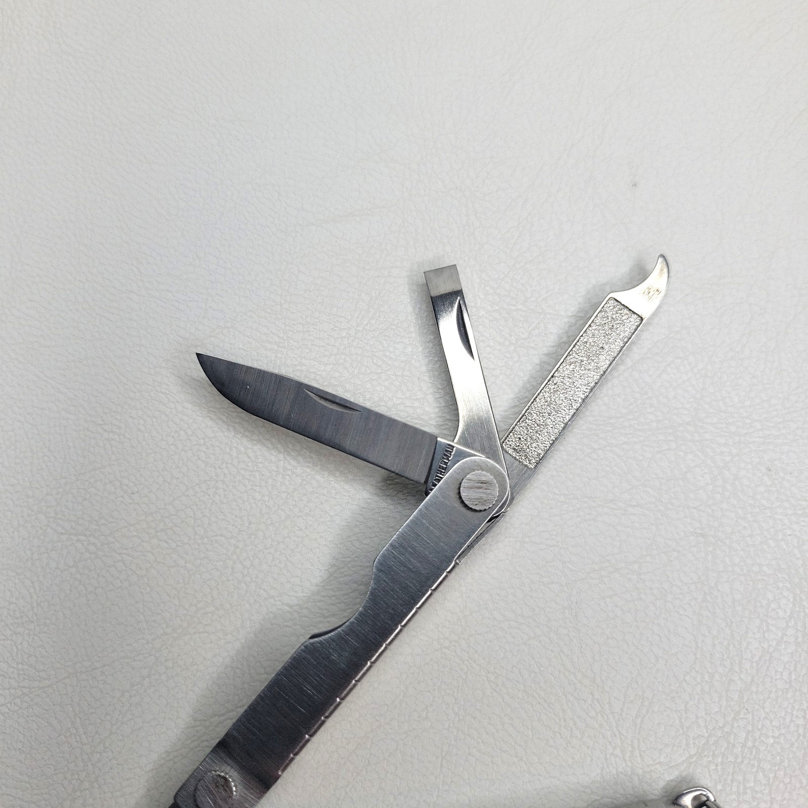 Vintage 1998 Leatherman Micra Multi-tool USA Made Scissors Tweezers File Blade +