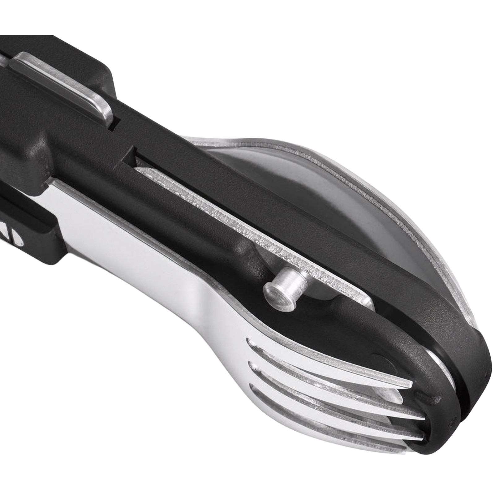 TB Outdoor French Army Camp Multitool Knife Small Blade Black ABS Handle TBO092