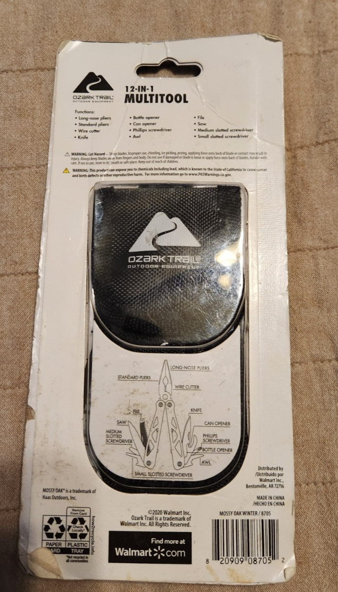 Ozark Trail 12 in 1 Multitool
