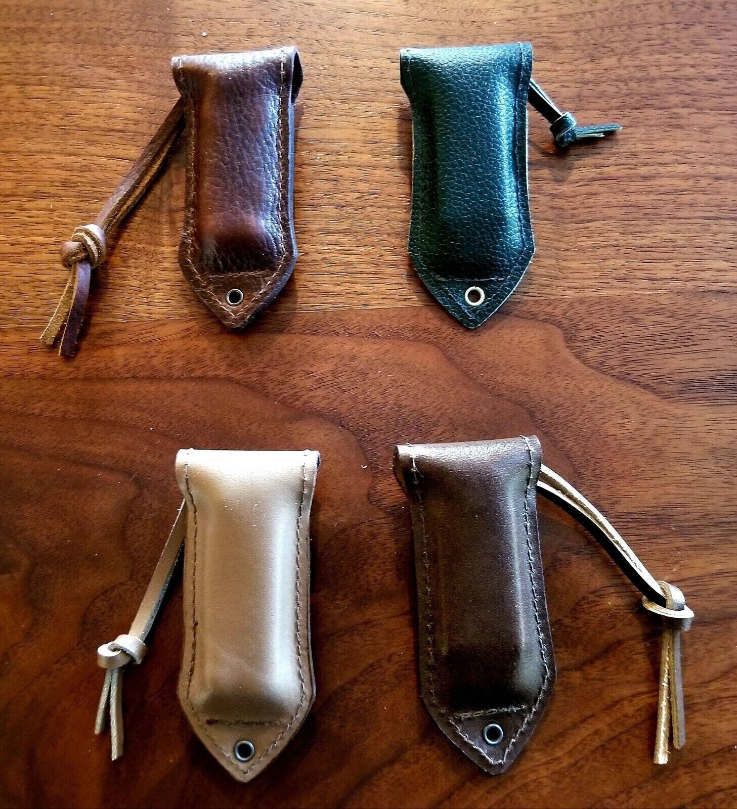 NEW-Leatherman Sheaths, Pouch, Keychain for Micra and PS4 LOT OF FOUR (4)!