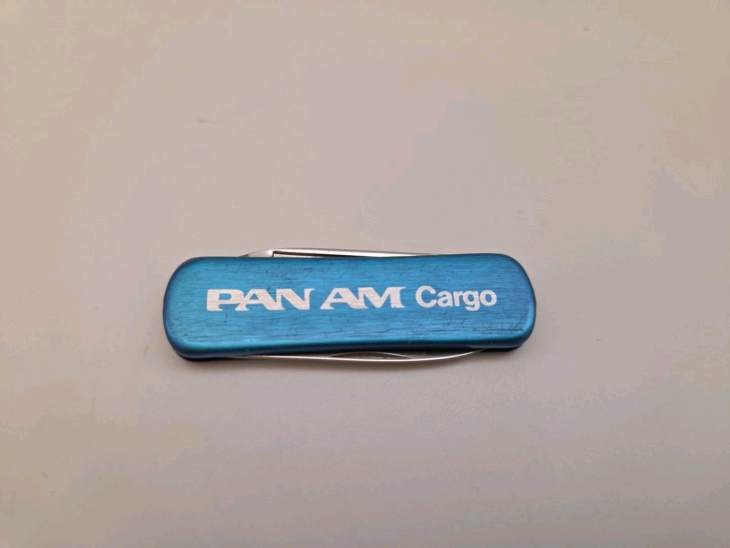 Pan American Airline Victorinox Cargo Pocket Pal Folding Knife 2 SS Blades