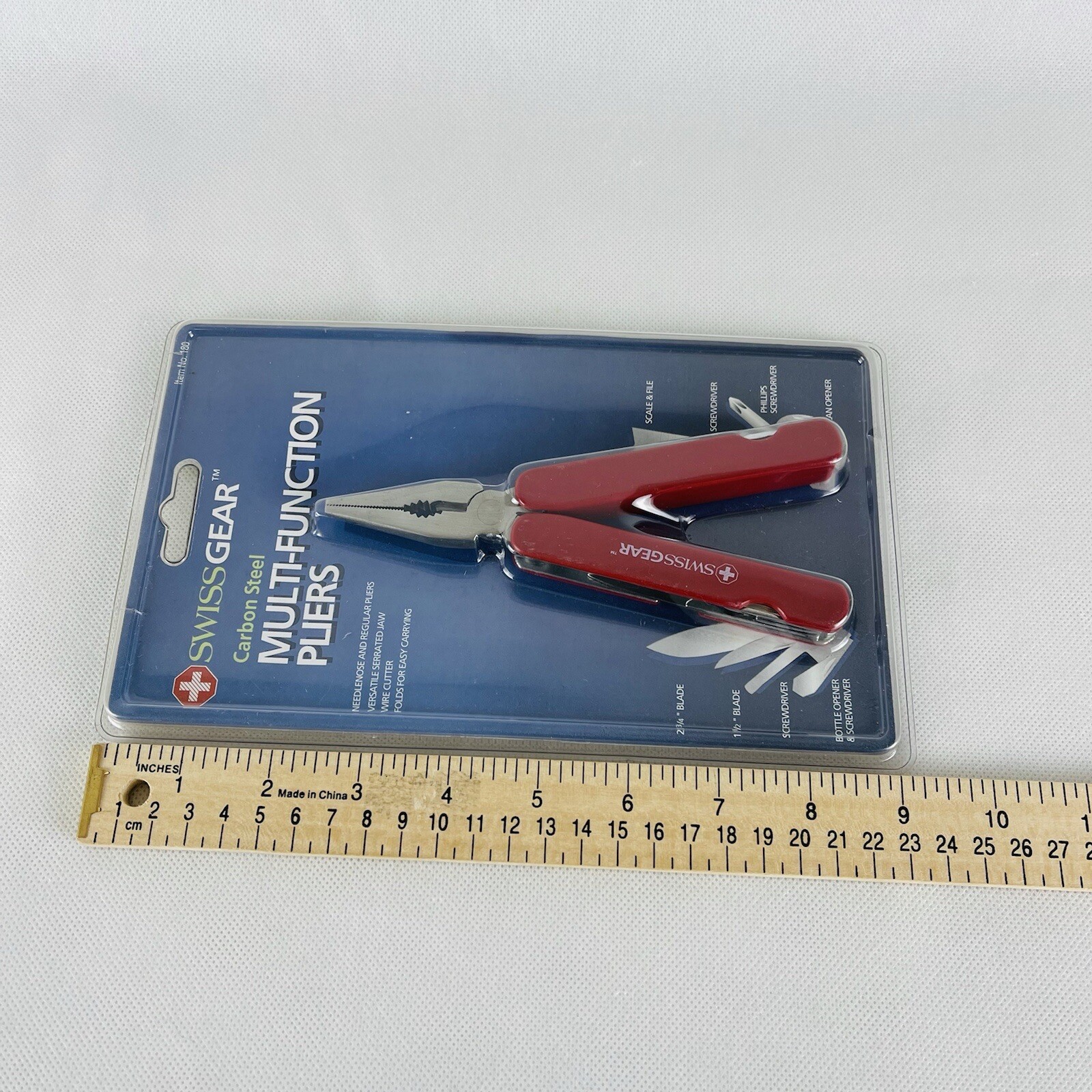 Swiss Gear, Carbon Steel Multi-Function Pliers New In Package