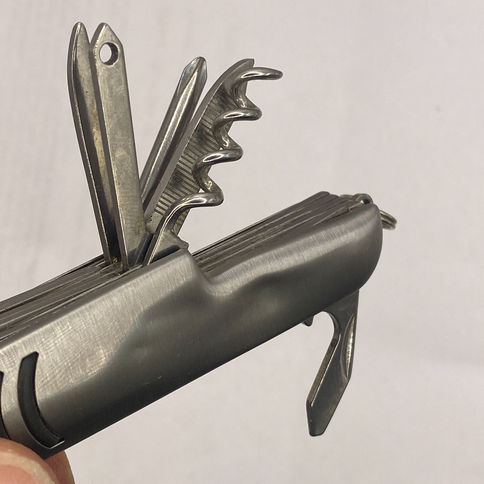 Multi-Function Camping and Survival Pocket Knife Tool 10 Functional STAINLESS 🔔