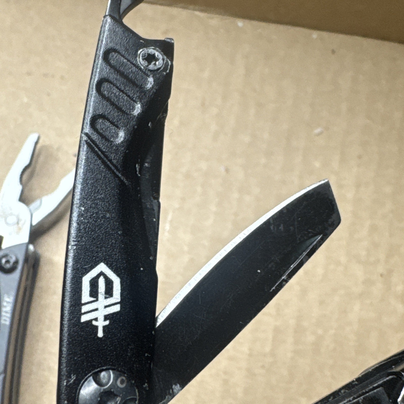 Lot 2 Gerber Dime Multi-Tool Pocket Knife Keychain Folding Pliers, Red And Black
