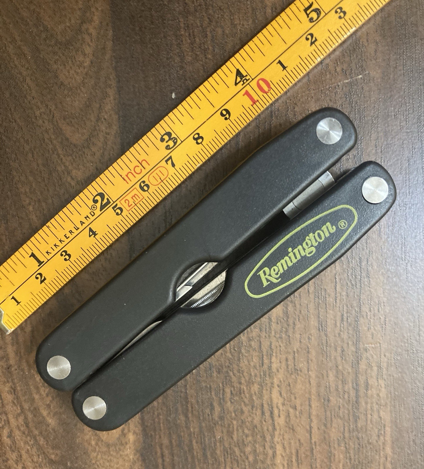 Remington foldable survival multi-tool knife China Stainless Fold To 4” Black