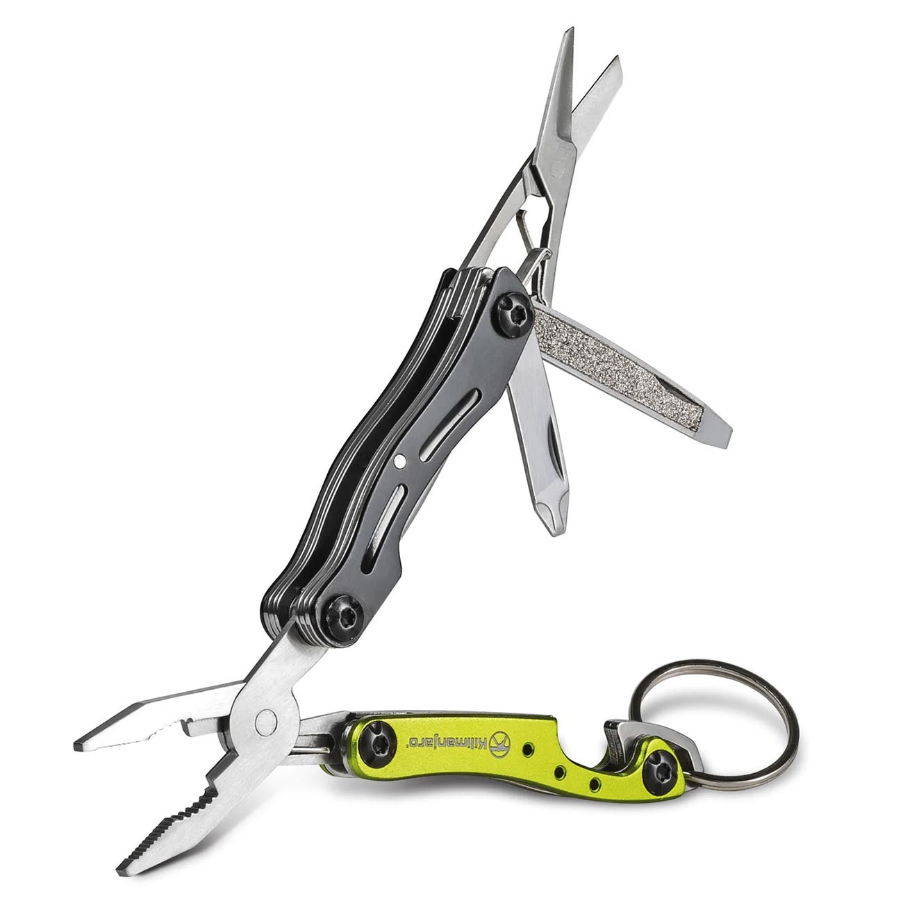 Kilimanjaro Ascend 9-in-1 Multi-Tool 910055 TSA Compliant Keychain Tool