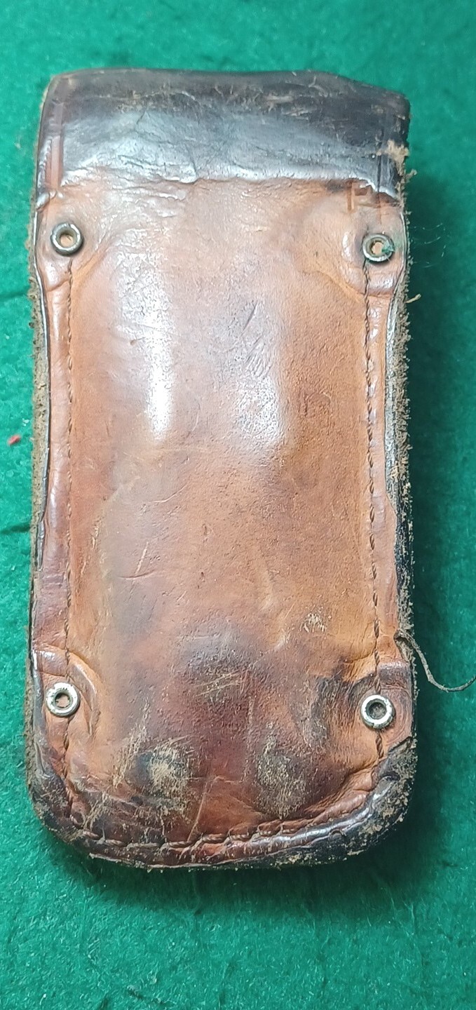 VINTAGE Schrade Tough Multi Tool W/ Original Brown Leather Sheath