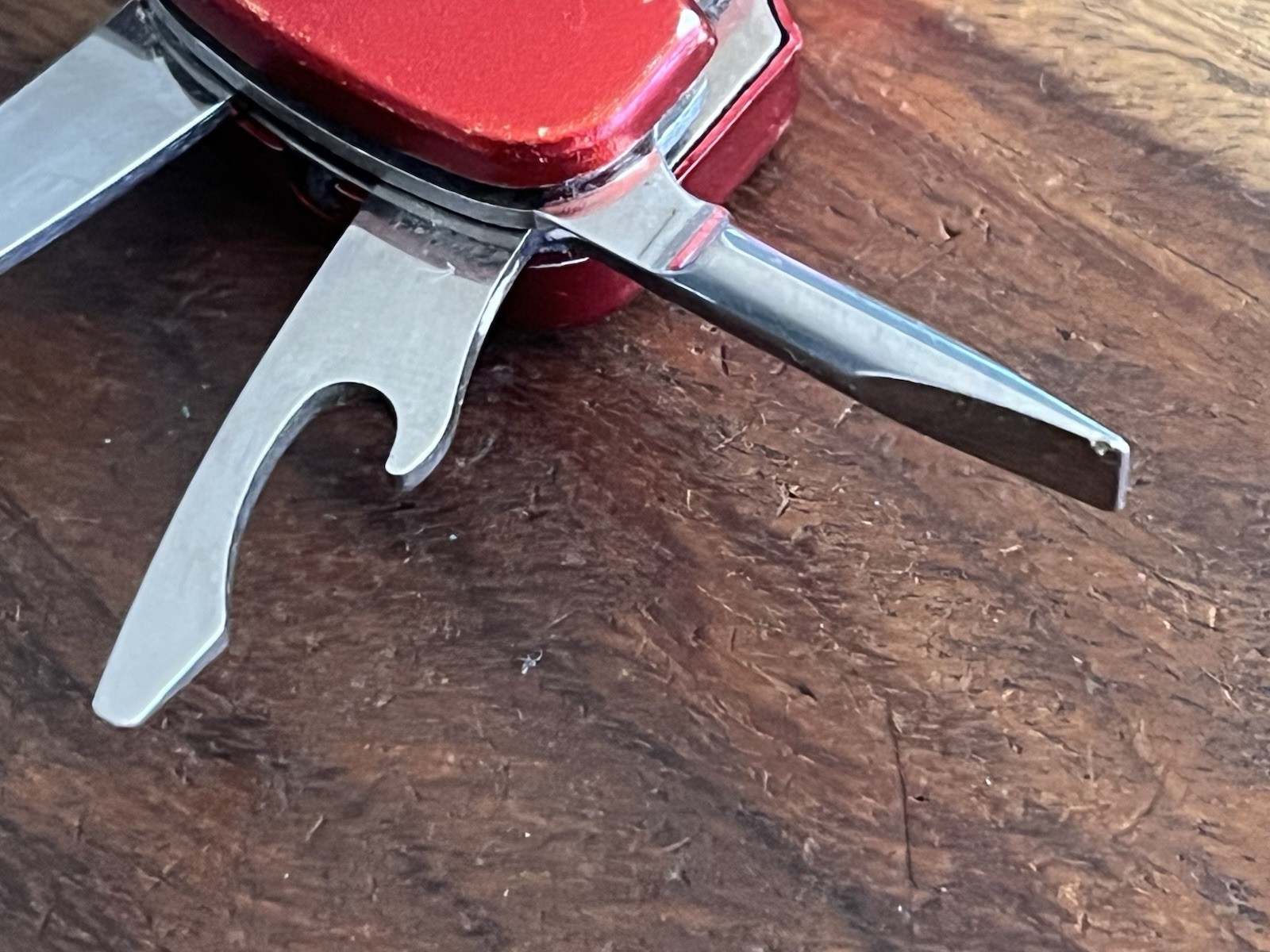 Snap-On Multi Functional Keychain Knife Bottle Opener ~TASKCo