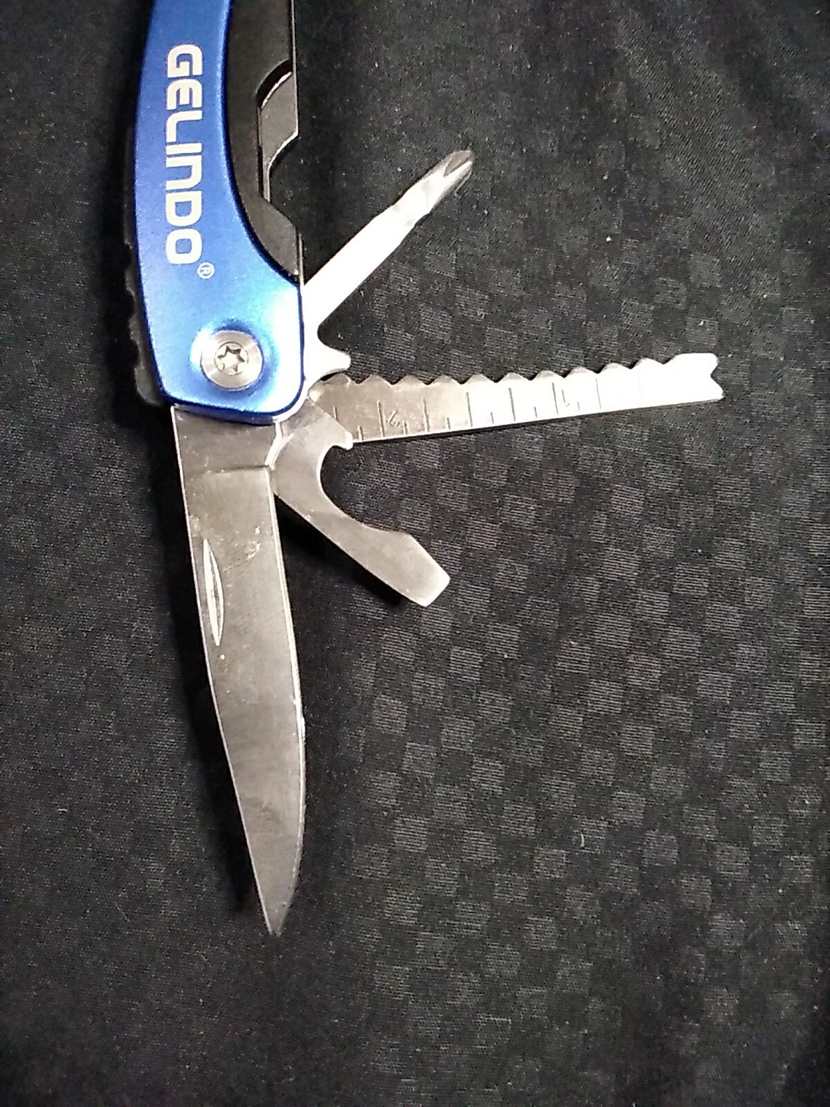 Gelindo Premium Multi Tool Pliers Wire Cutter Saw File Fish Scaler Screwdrivers