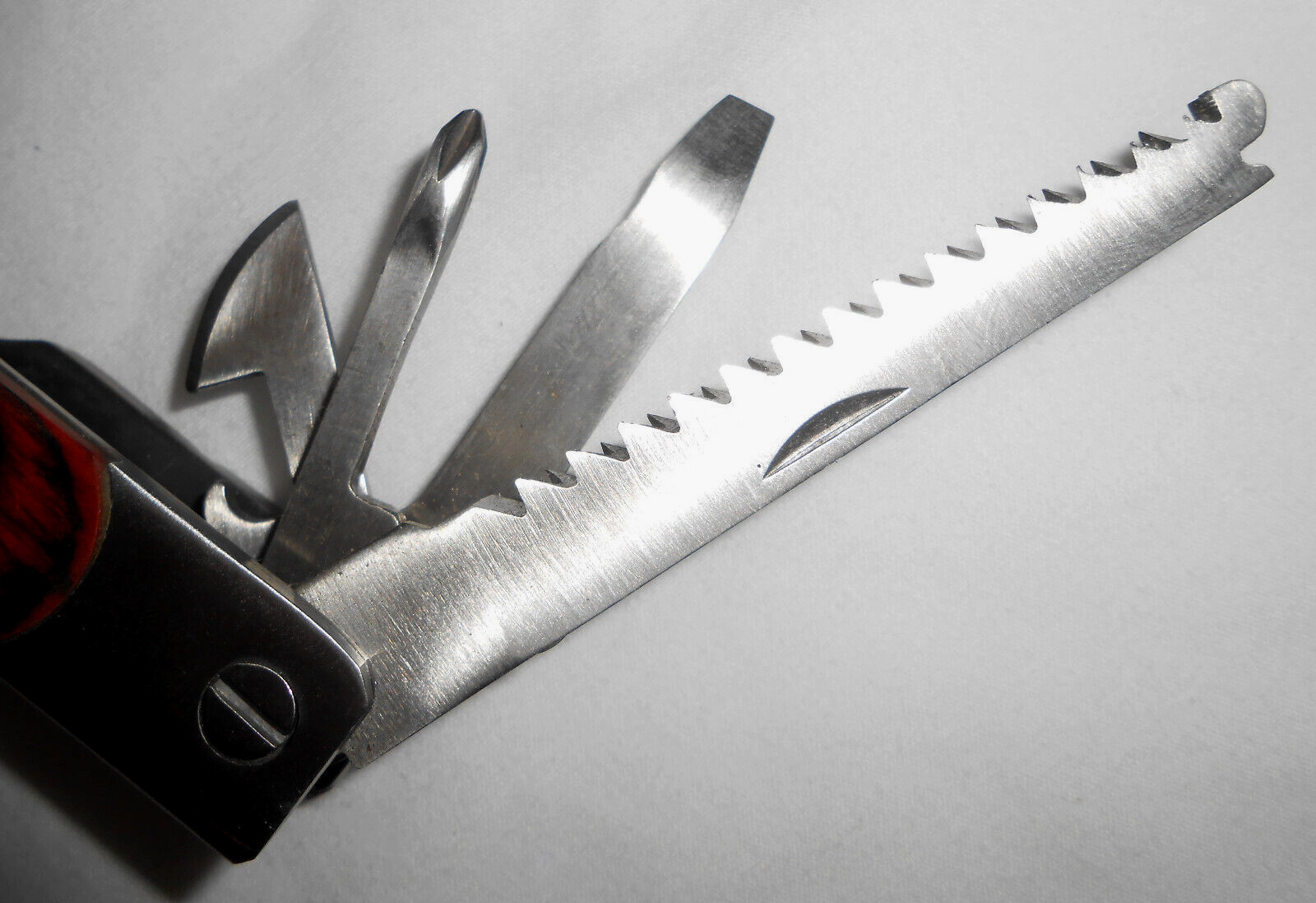 Sheffield 12-In-1 Multi Tool w/ Hardwood Handle Pliers Knife Blades Screwdrivers
