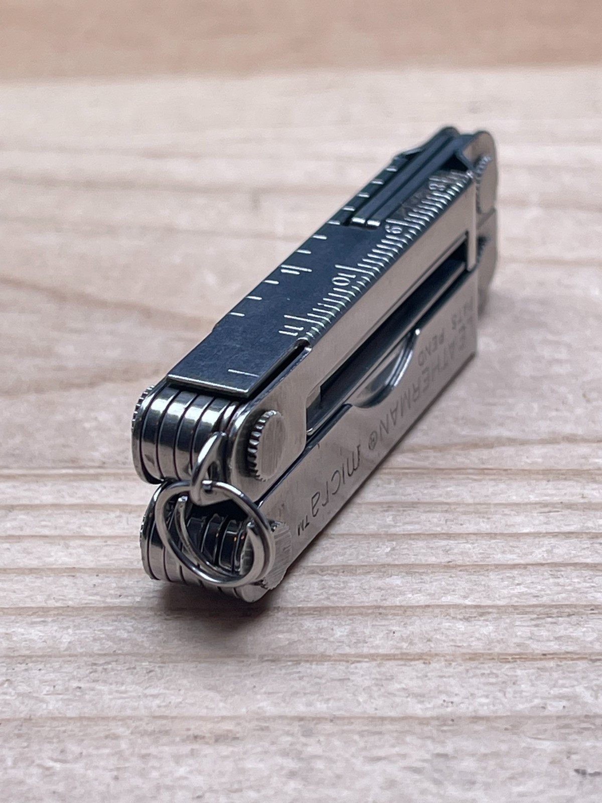 Leatherman Micra Stainless Steel Multi-tool Knife 11/99 Pat Pend.
