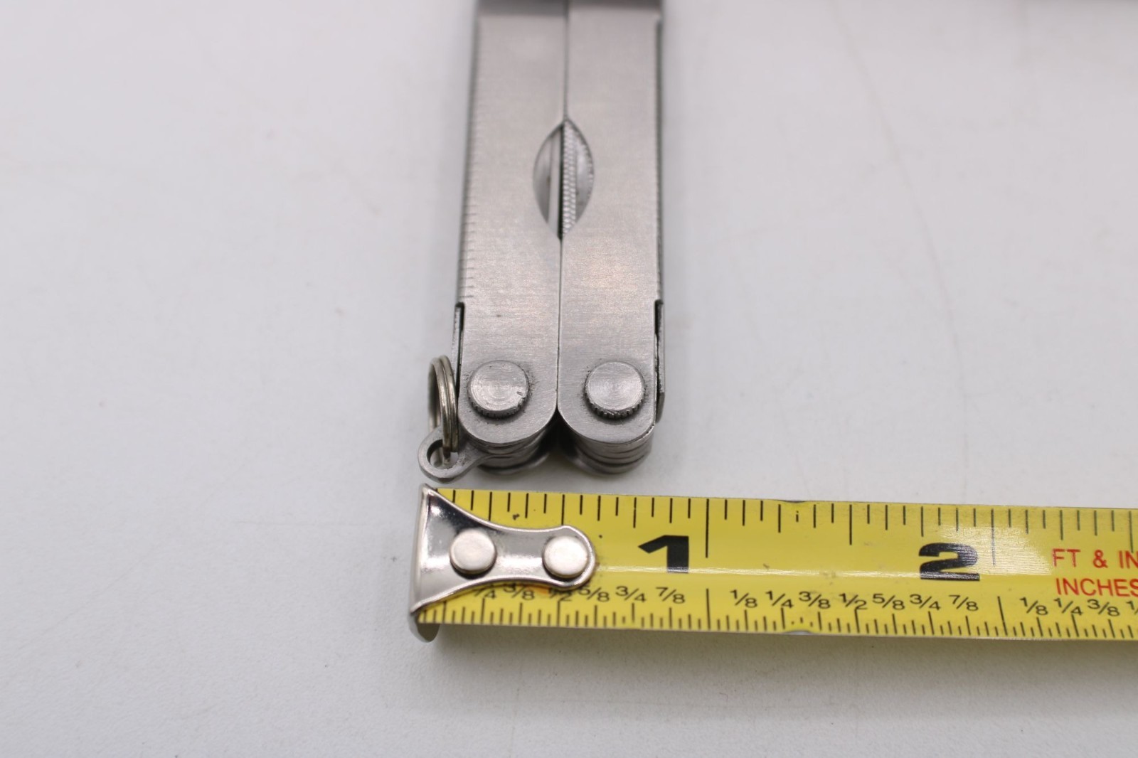 Steel Multi-Tool Plier Scissor Screwdriver Belt Pouch Utility Pocket Small Tools