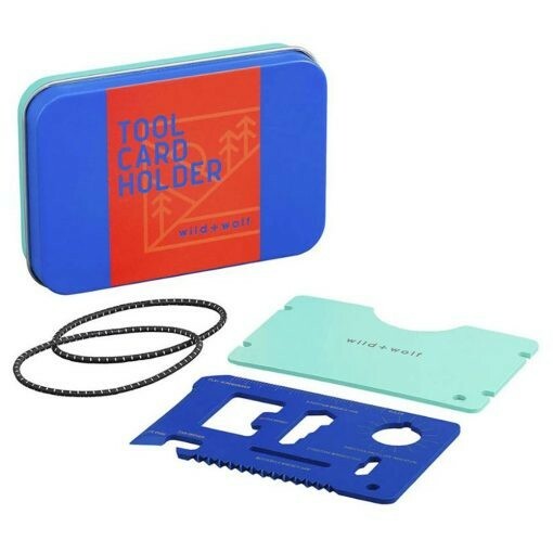 New WILD + WOLF TOOL CARD HOLDER – MULTIPURPOSE SURVIVAL TOOL