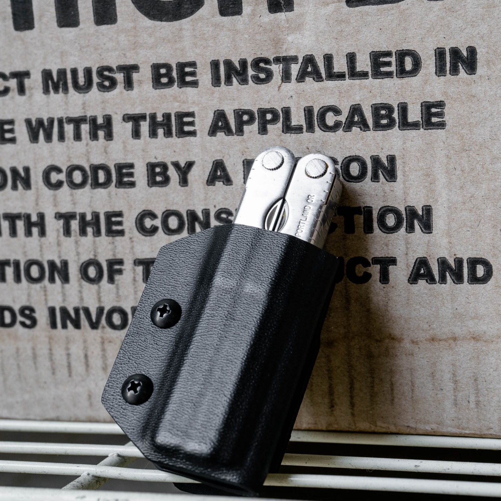 Kydex Multitool Sheath fits Leatherman Pocket Survival Tool PST – USA MADE