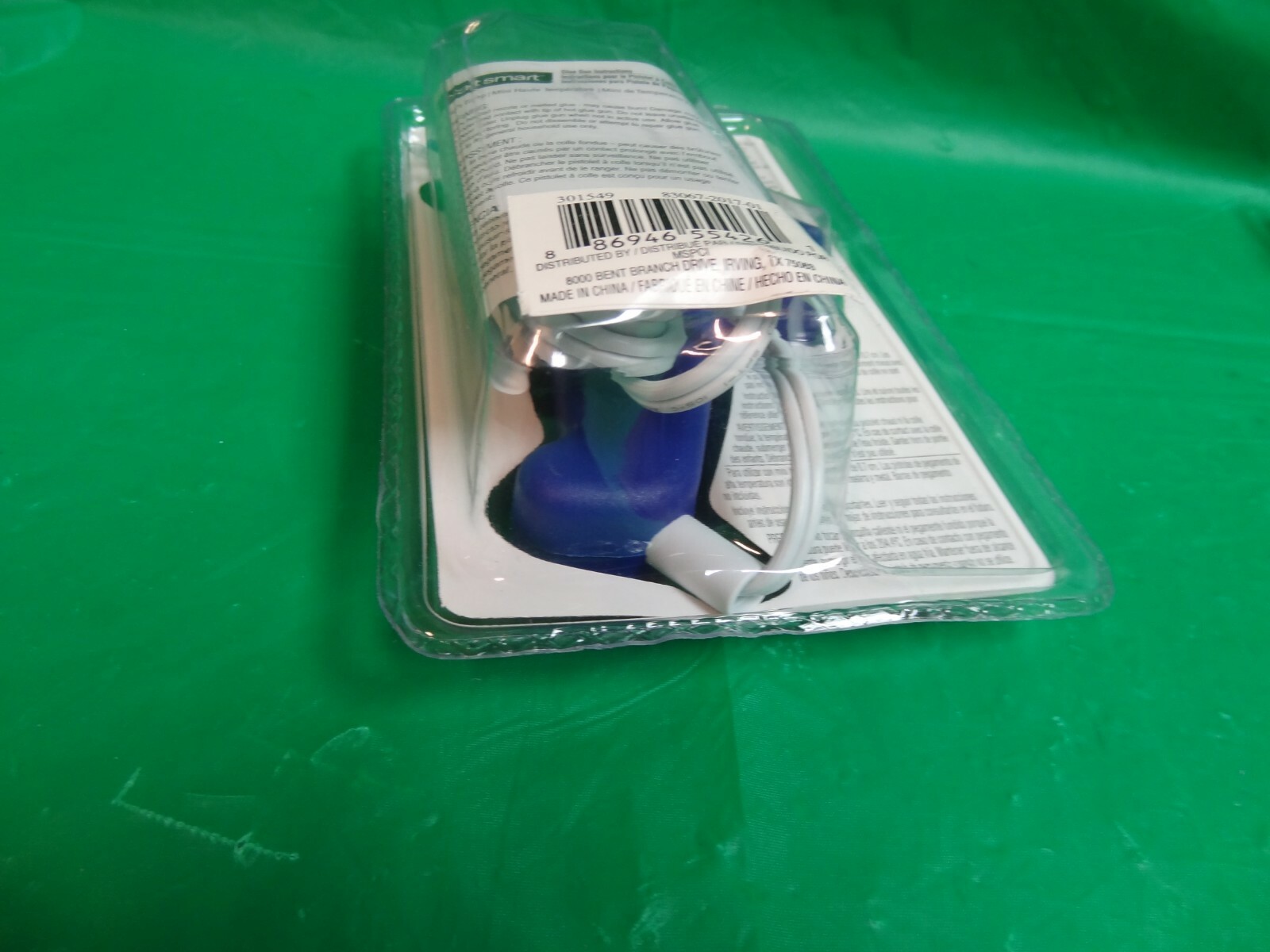 BRAND NEW! CRAFTSMART 301549 MINI HOT GLUE GUN – BLUE ~