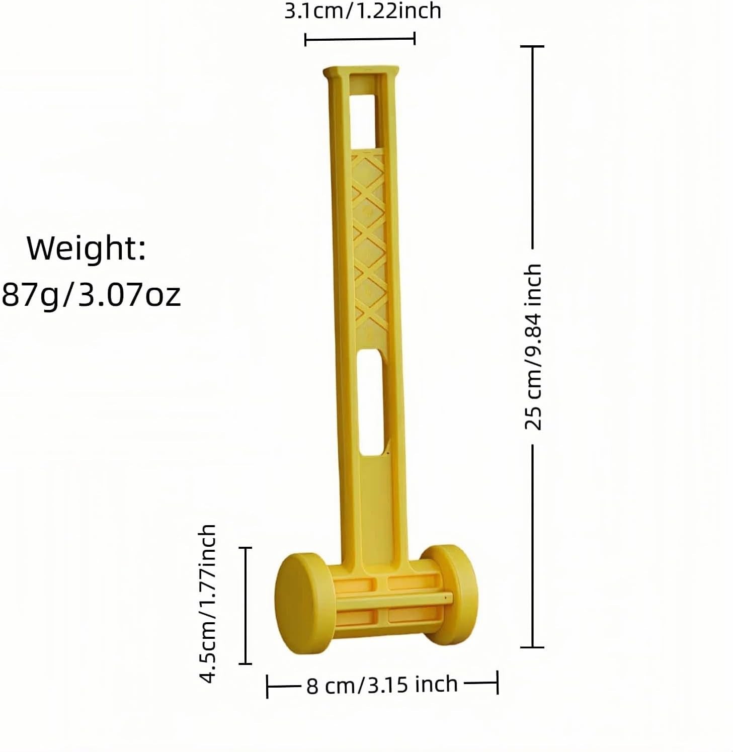 Ultralight PE Camping Hammer with Stake Puller Hole, Multifunctional Portable…