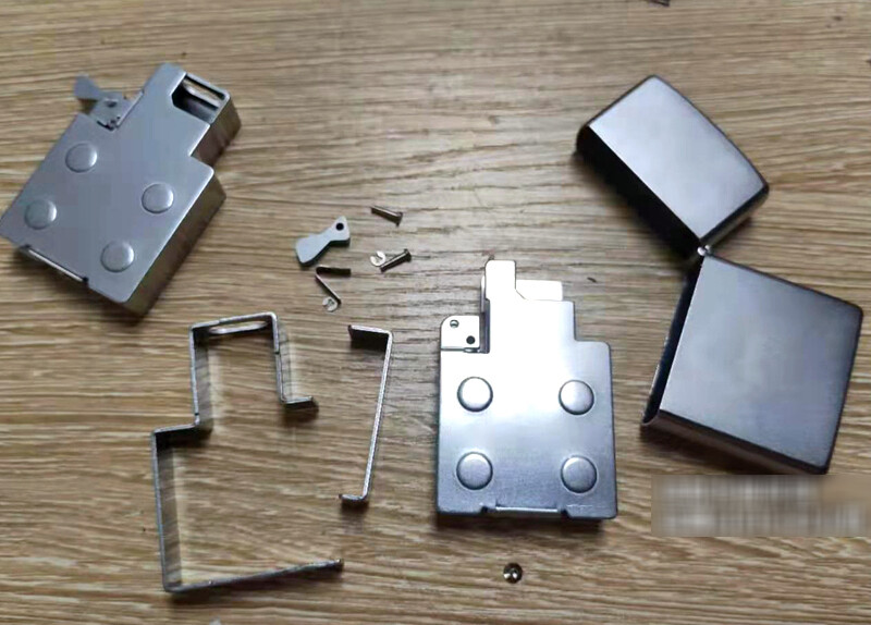 EDC Stainless Steel Insert Portable Candy Chewing Gun Medicine Box Storage