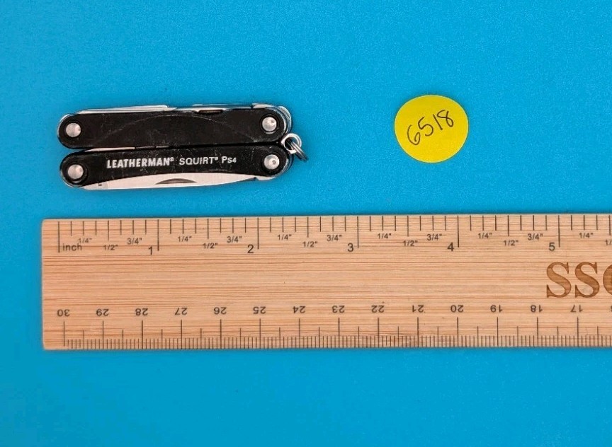 Leatherman SQUIRT PS4 Multi-Tool With Pliers Scissors Knife BLACK!