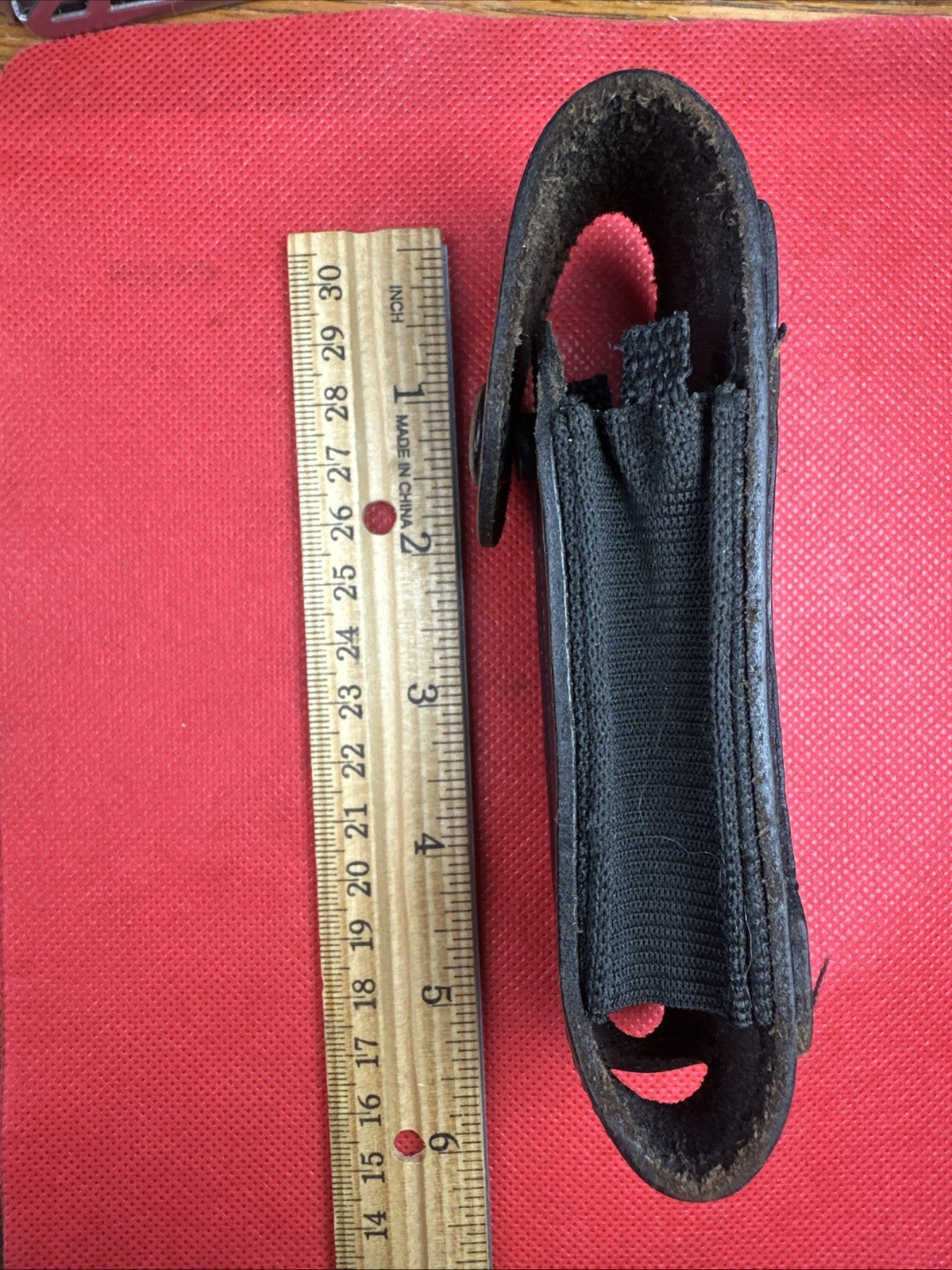 Black Leatherman XL Sheath for 4.5 inch tools- Surge, Super Tool 300, MUT, EOD!