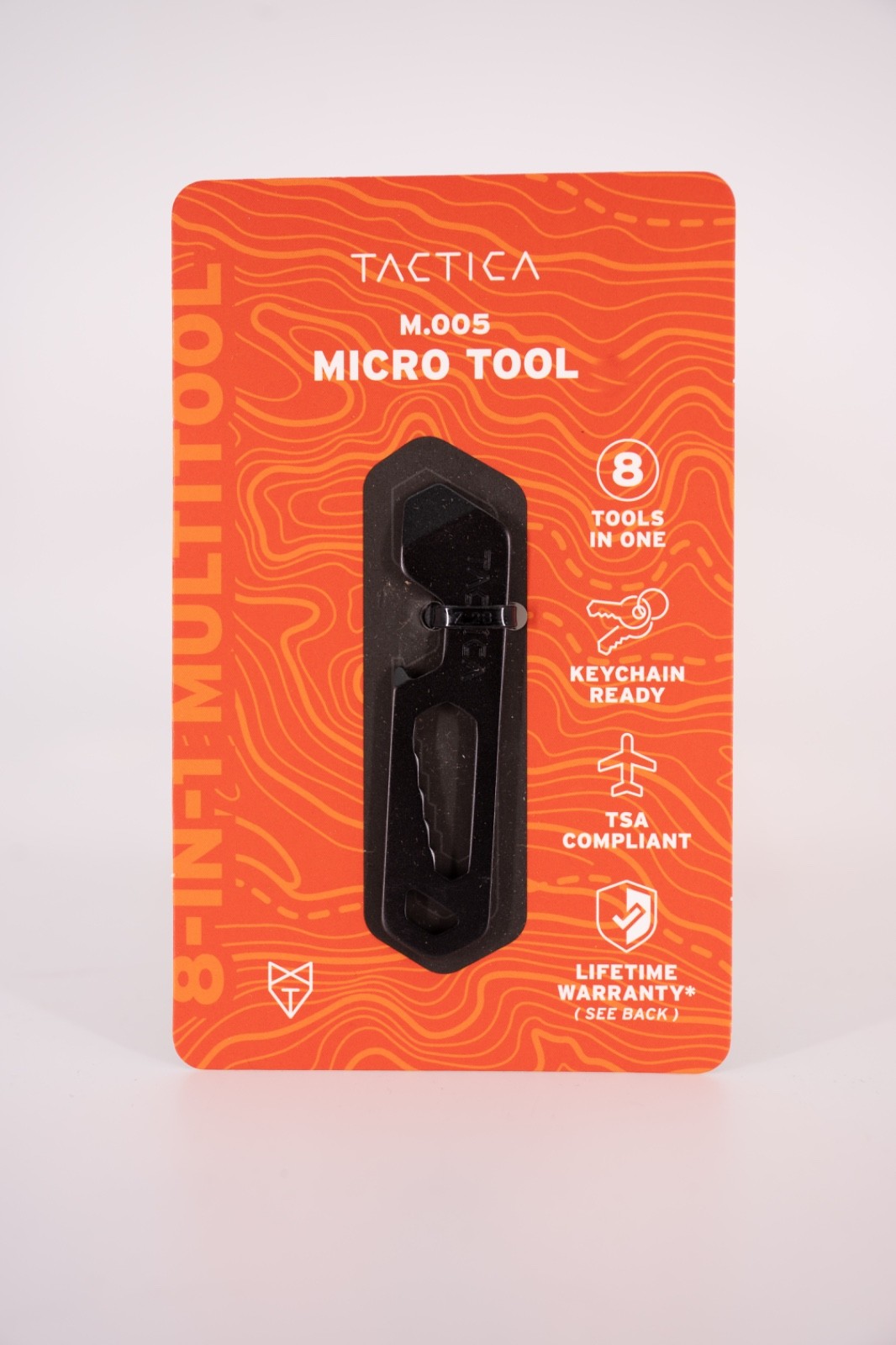 TACTICA M.005 MICRO TOOL ULTRALIGHT STAINLESS STEEL POCKET EDC MULTITOOL
