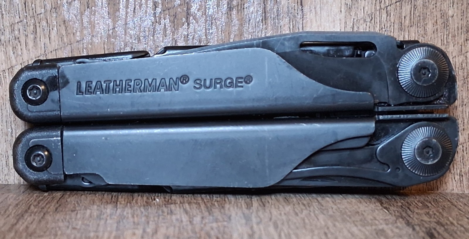 LEATHERMAN SURGE 19-In-1 Black Oxide Heavy Duty Multitool Good Cond. FAST SHIP!