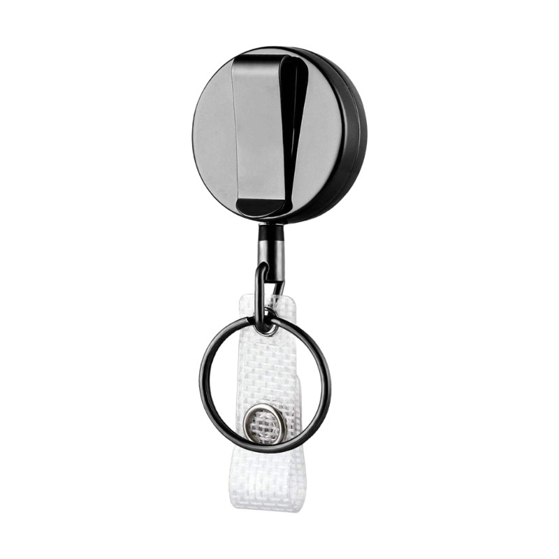 Carabiner Badge Holder Reel Retractable Keyring Heave Duty Badge Reels
