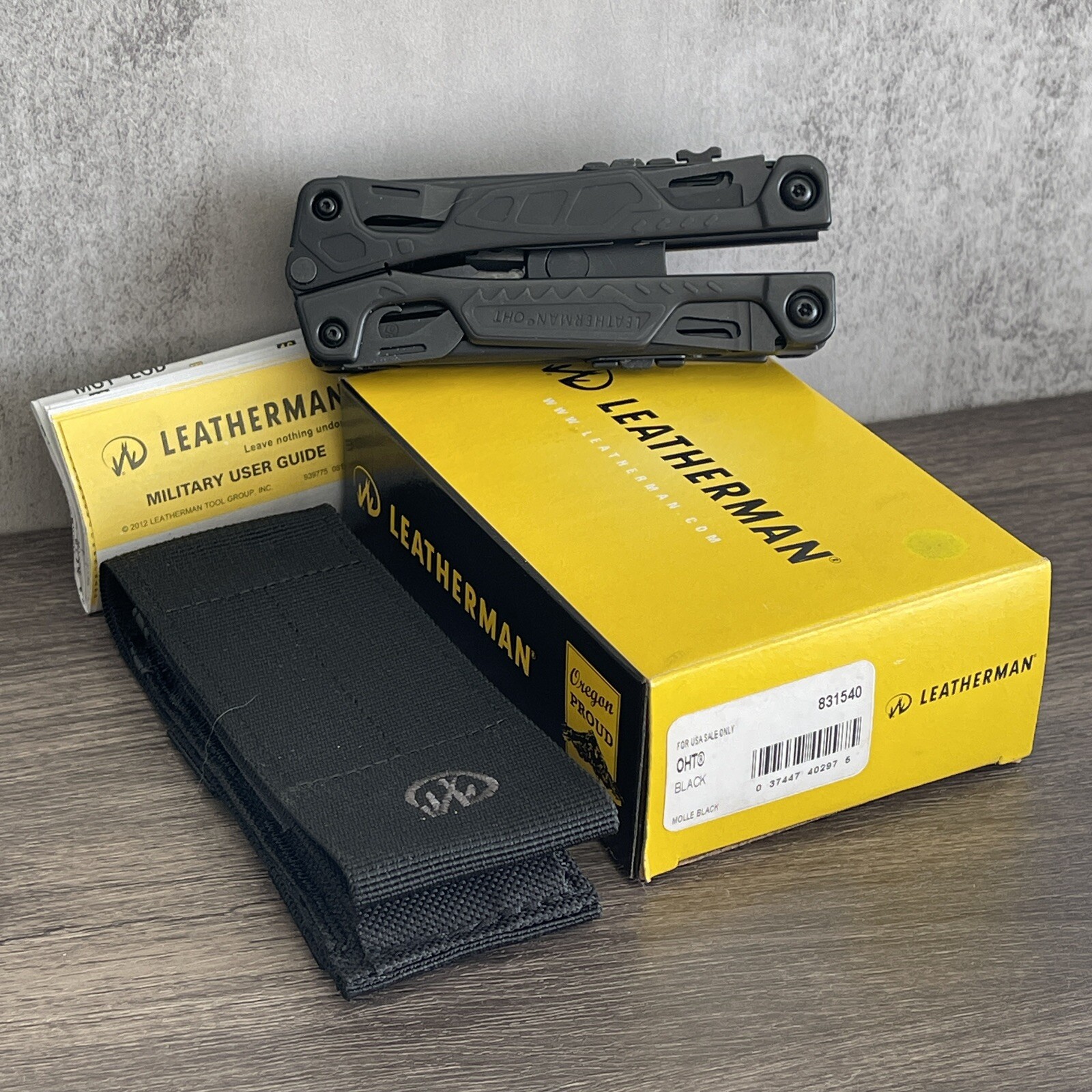 Leatherman OHT black. Rare classic vintage box.