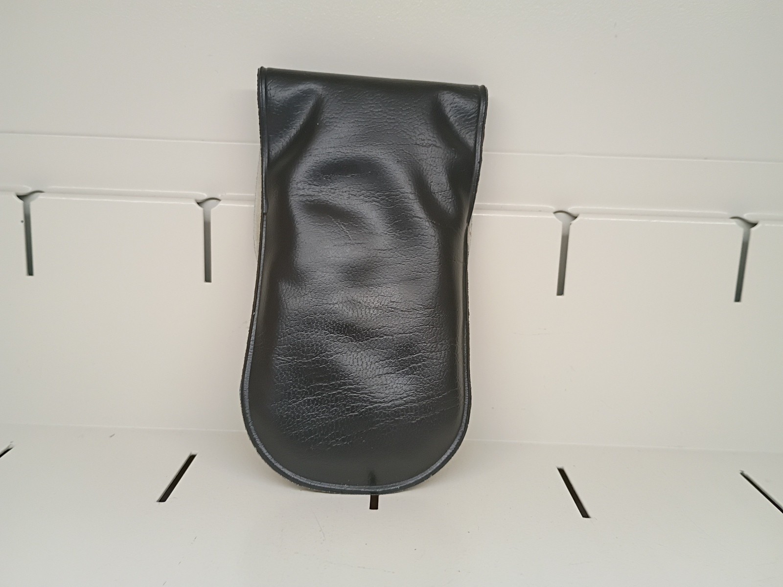 Vintage Black Leather Bartender Pouch Holster w/ Bottle Opener Can Opener Knife