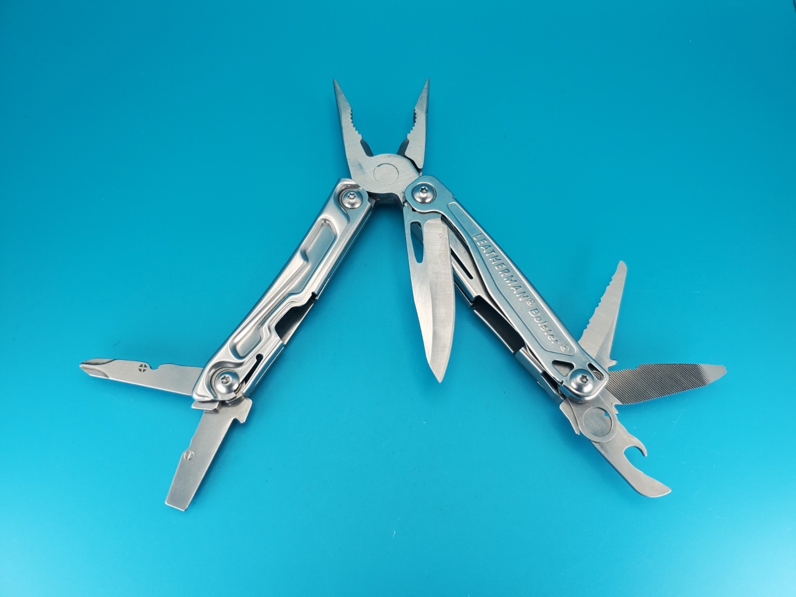 Leatherman Bolster 13 Tool Stainless Steel Multi-Tool!