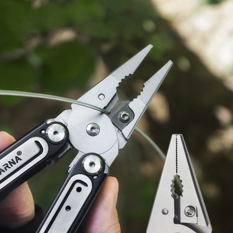 WARNA Ares Multi Tool Pliers 20-in-1 Outdoor EDC Tool Set with Sheath Bits