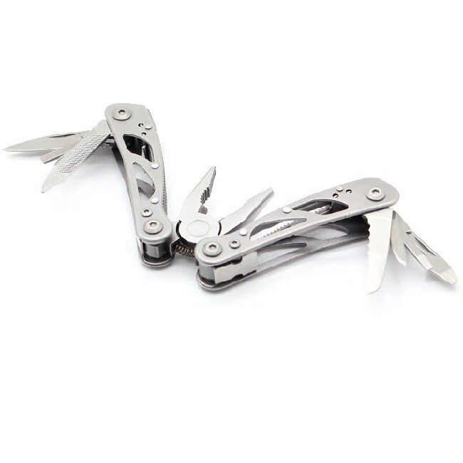 GANZO G104-S Multitool Mini Tool Mehrzweckwerkzeug 11 Funktionen Nylon-Etui