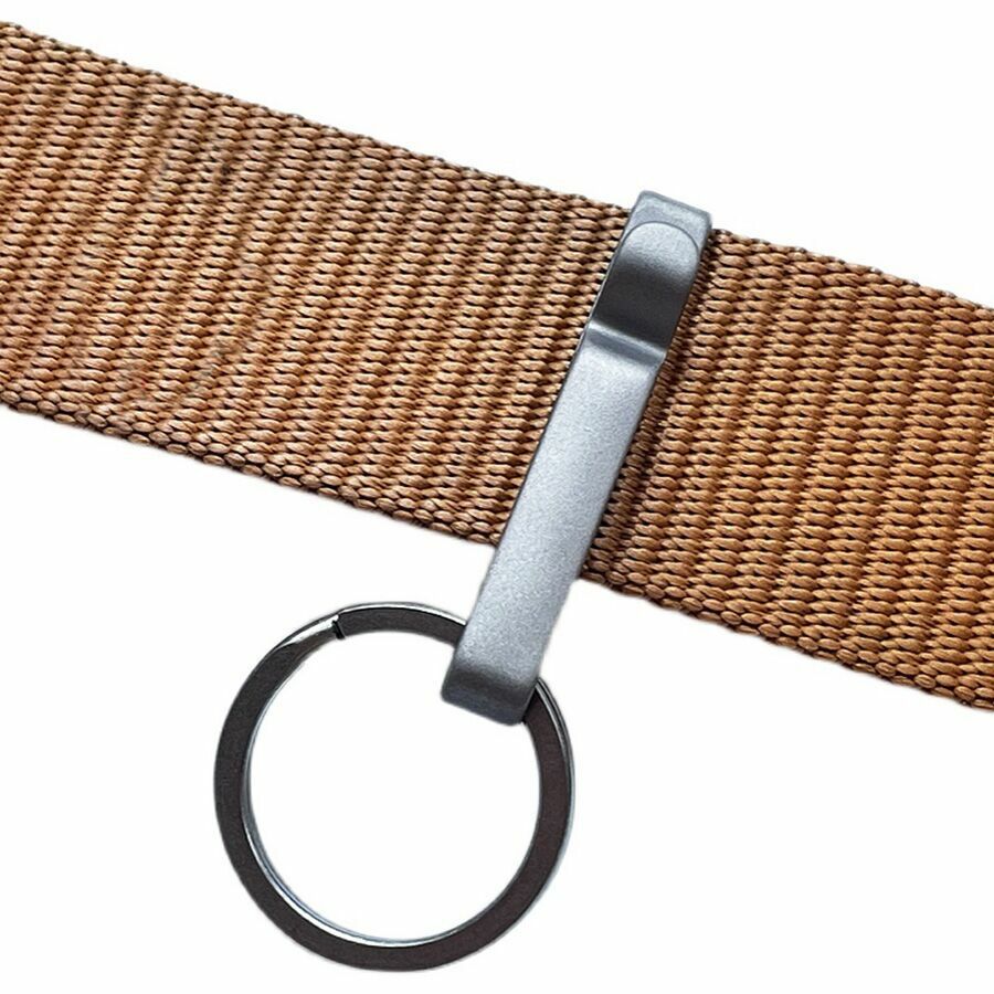 Titanium Alloy Quick Buckle Detach Belt Waist Hanging Keychain Key EDC Tools
