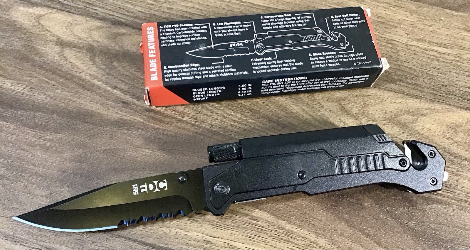 TRS Tactical Survival Hunting Camping Self Defense Knife Tool Lot 🔥6 Tools🔥