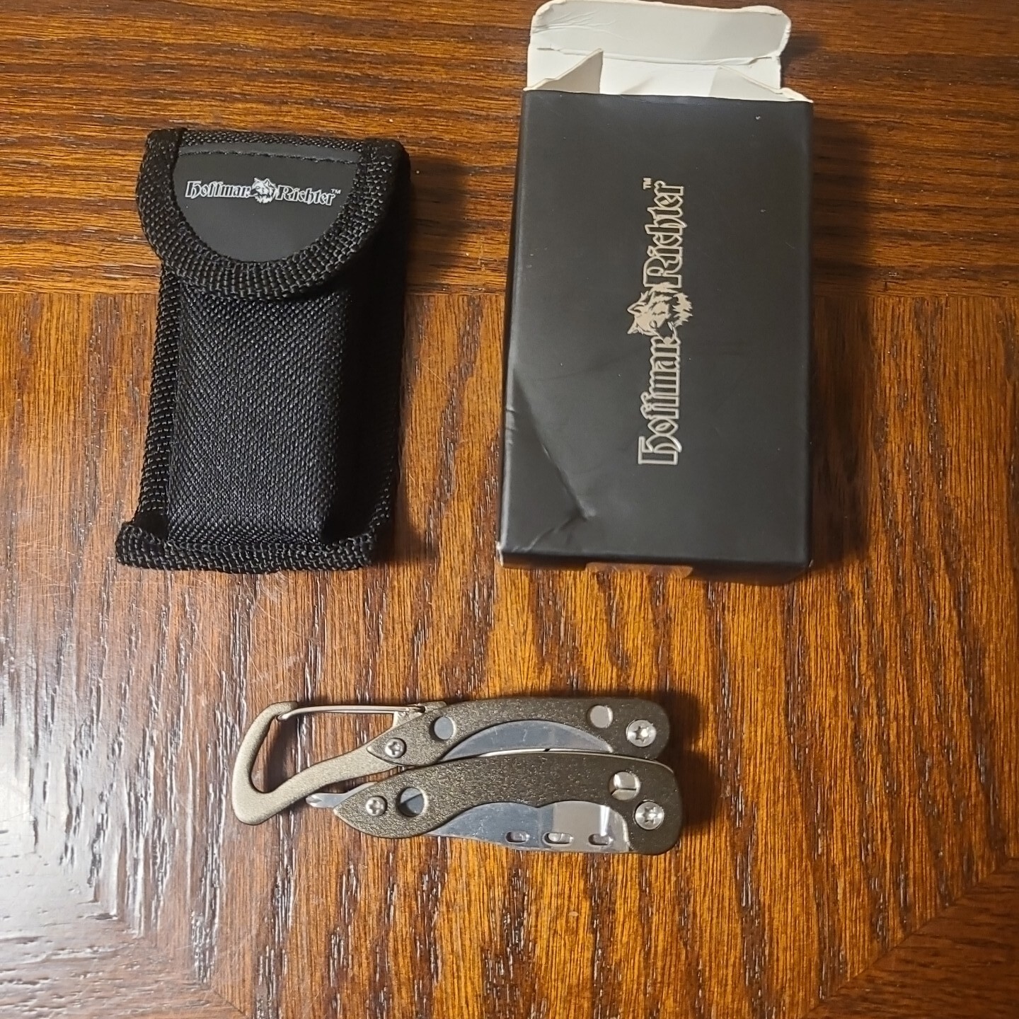 Hoffman Richter Mini Multi Tool Knife Bottle Phillips Serrated Plier