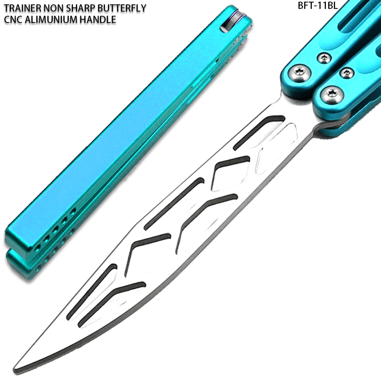 CNC Non-Sharp Professional Smooth Handle Trainer Tool – Blue Handle