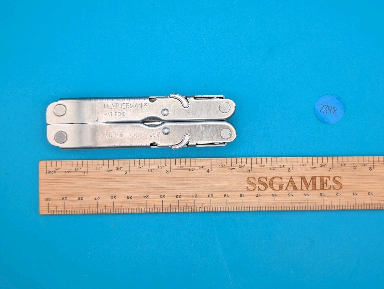Vintage LEATHERMAN Super TOOL 200 Multi Tool! 08/02 Date Stamp!